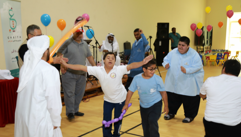 جانب من اليوم الترفيهي لمشروع 