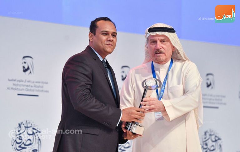 الفائزون بجائزة الصحافة العربية