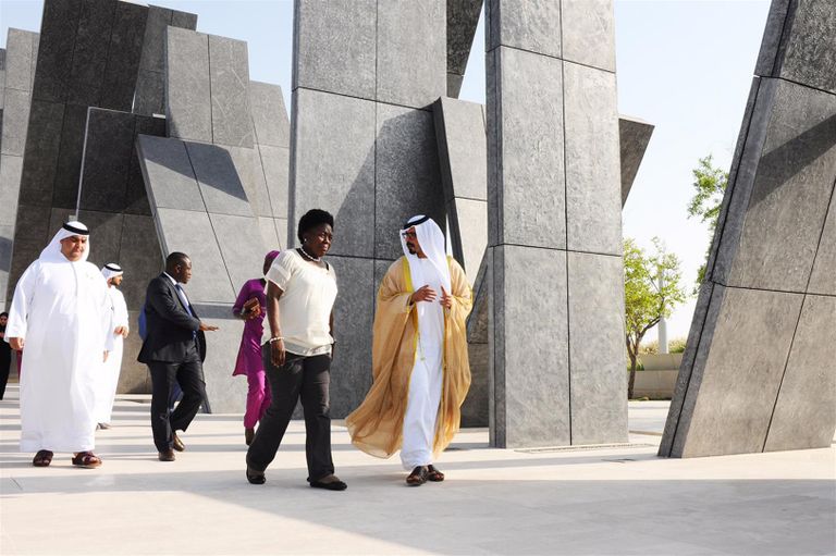 رئيسة البرلمان الأوغندي تزور واحة الكرامة