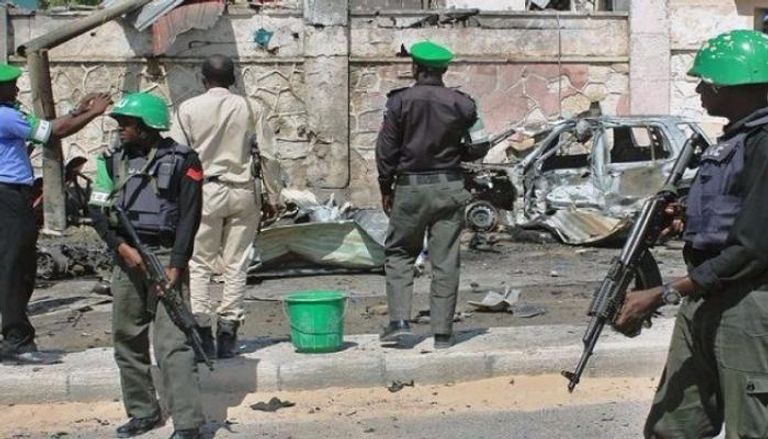 صورة لتفجير سابق في الصومال