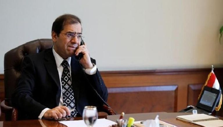 وزير البترول المصري.. الصورة من رويترز