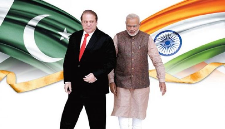 رئيس الوزراء الهندي ورئيس الوزراء الباكستاني