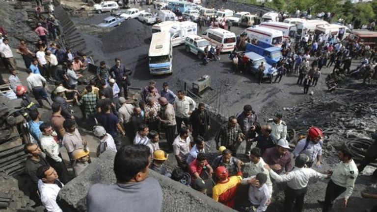 انفجار منجم فحم بإيران