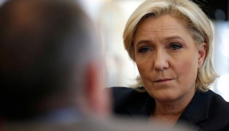 المرشحة للانتخابات الرئاسية الفرنسية مارين لوبان