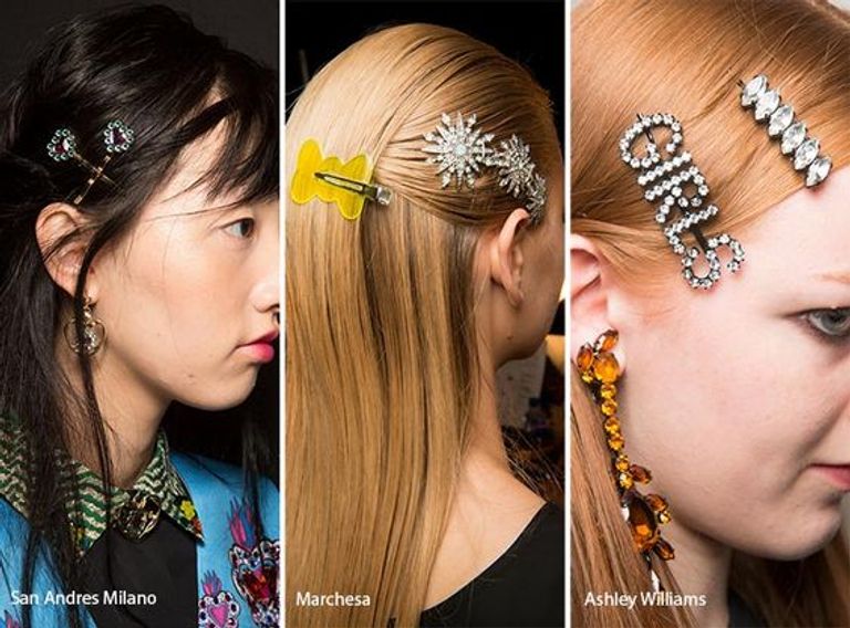 مشابك شعر مرصعة بالمجوهرات