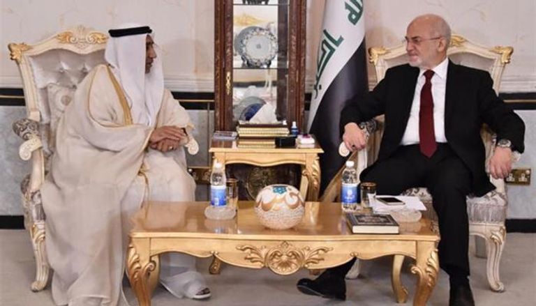 سفير الإمارات لدى بغداد يلتقي وزير خارجية العراق