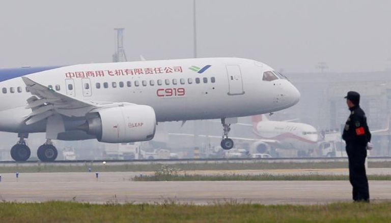 الطائرة الصينية الجديدة