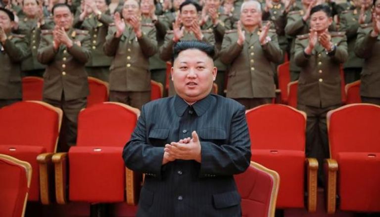 الزعيم الكوري الشمالي كيم جونج اون