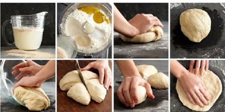 أطفال يشاركون في صنع البيتزا بأحد المحال