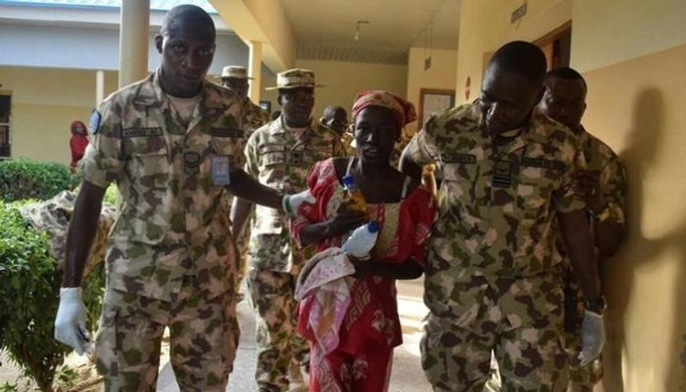 الجيش النيجيري ينقذ فتاة من المختطفات- أرشيفية