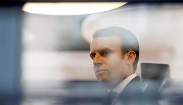 إيمانويل ماكرون مرشح الرئاسة الفرنسية 