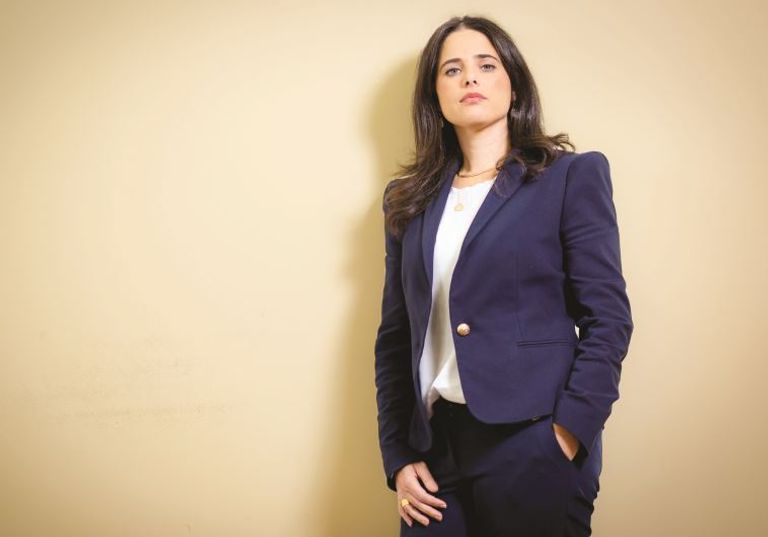 وزيرة العدل الإسرائيلية أيليت شاكيد الرئيس الأمريكي دونالد ترامب