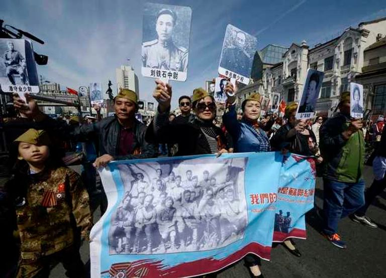 روسيا تحيي ذكرى نهاية الحرب العالمية الثانية