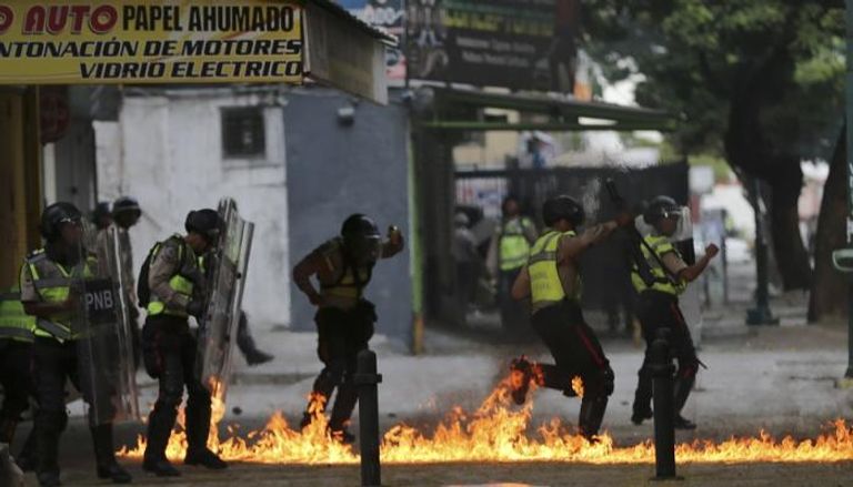 استمرار الاحتجاجات في فنزويلا- أرشيفية