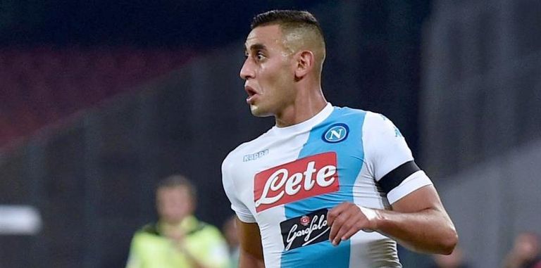 لاعب نابولي الإيطالي