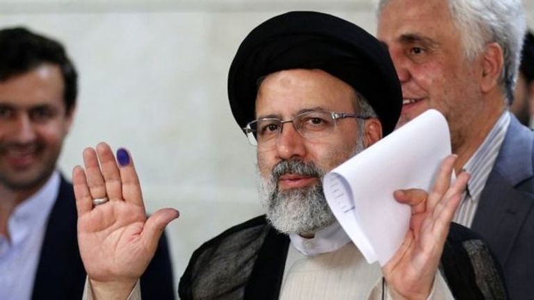 المرشح الرئاسي الإيراني ابراهيم رئيسي إبراهيم رئيسي