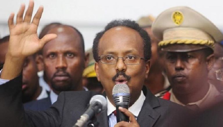 الرئيس الصومالي محمد عبد الله محمد 