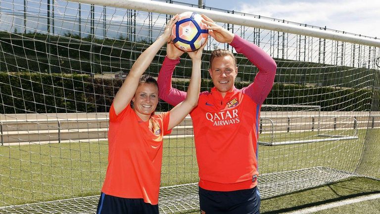 شتيجن وساندرا بانيوس مارك أندريه تير شتيجن