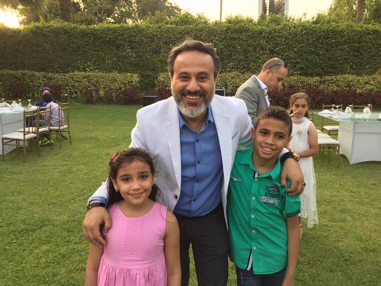 إيمان أبوطالب والعقيد محمد سمير