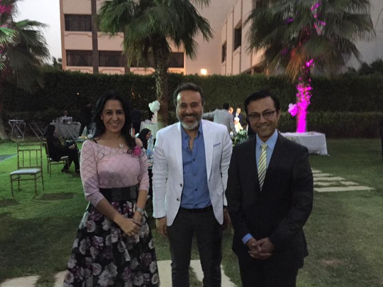 إيمان أبوطالب والعقيد محمد سمير