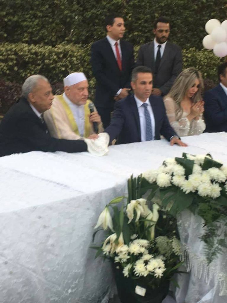 إيمان أبوطالب والعقيد محمد سمير