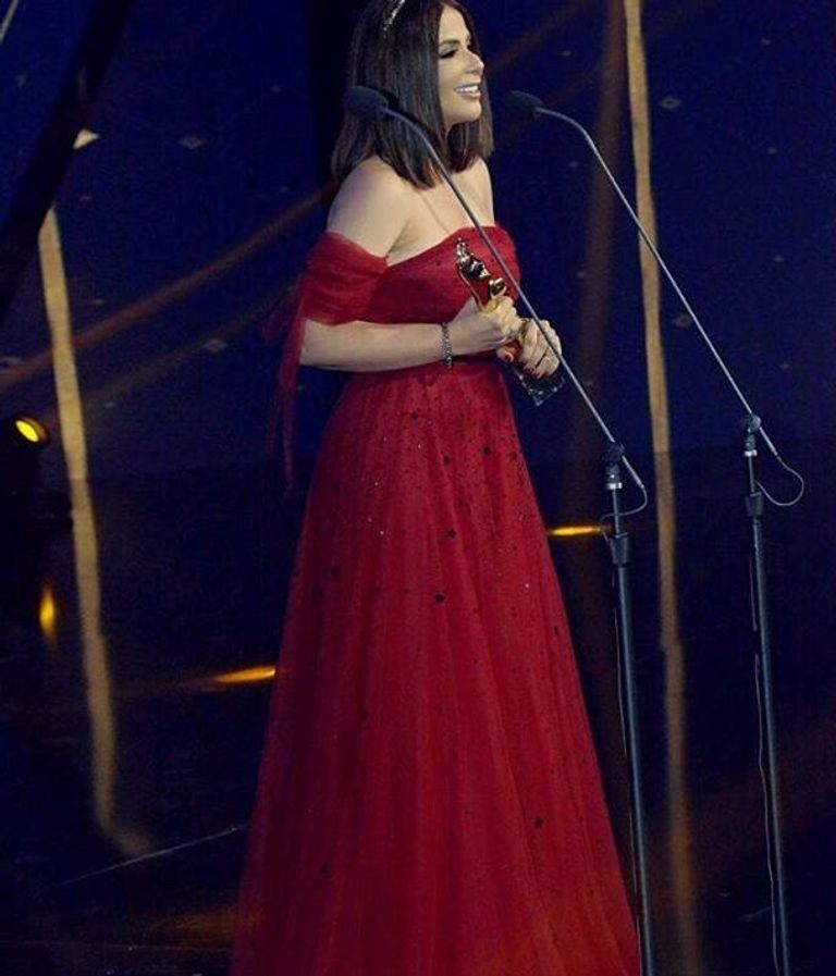 شيرين عبد الوهاب فازت بلقب نجمة الغناء العربي