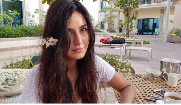 بالصور كاترينا كيف تصور "تايجر" في ابوظبي