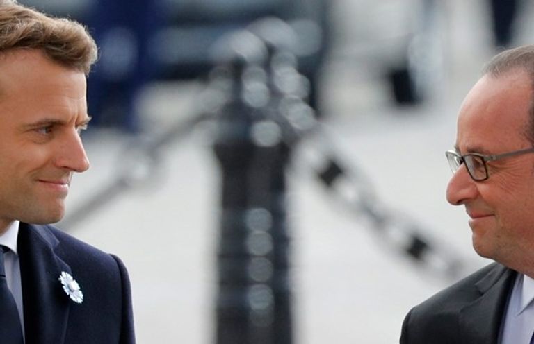 ماكرون سيتسلم السلطة رسميا اليوم