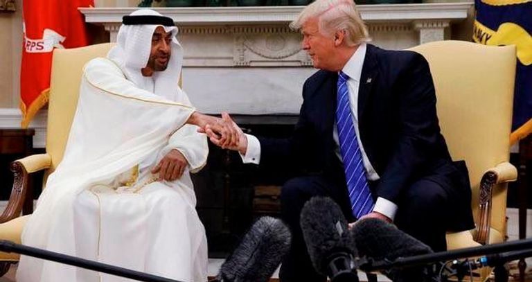 محمد بن زايد يصل إلى البيت الأبيض