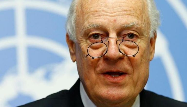 ستافان دي ميستورا وسيط الأمم المتحدة لسوريا 