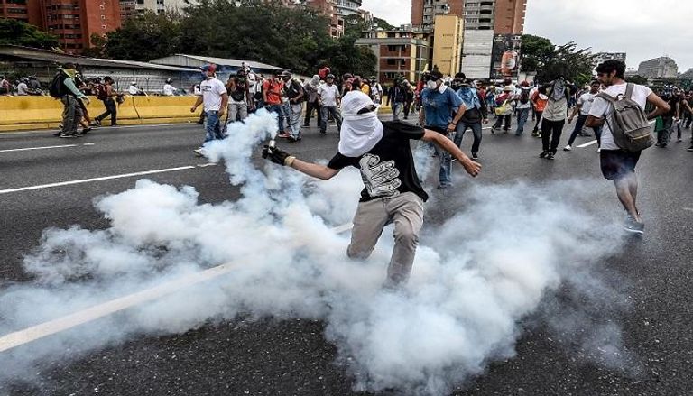 احتجاجات في فنزويلا- أرشيفية
