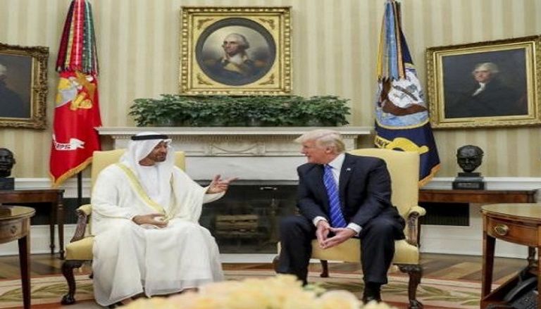 الشيخ محمد بن زايد وترامب