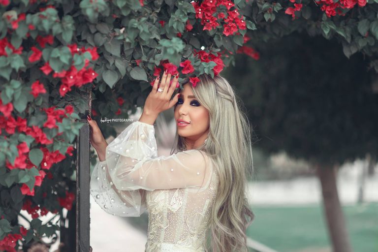 العميد محمد سمير وزوجته إيمان أبوطالب