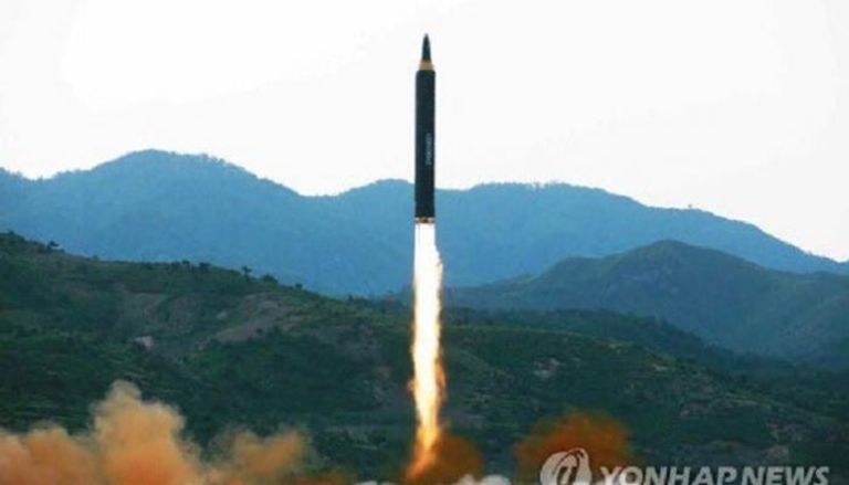 الصاروخ الباليستي الذي أطلقته كوريا الشمالية