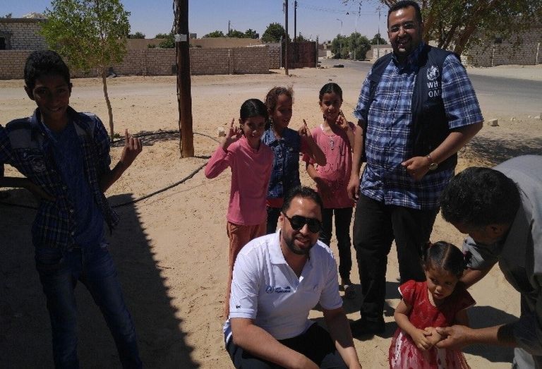 منظمة الصحة العالمية تقاوم شلل الأطفال في ليبيا