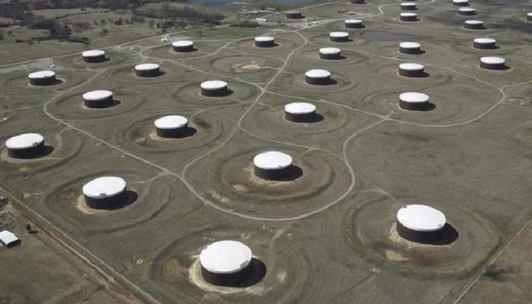 مستودعات تخزين النفط في ولاية أوكلاهوما الأمريكية 