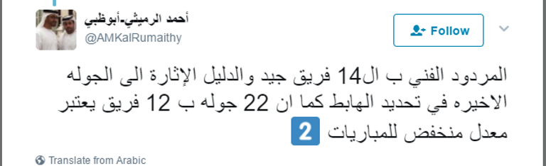 أحمد الرميثي، رئيس نادي الوحدة الإماراتي