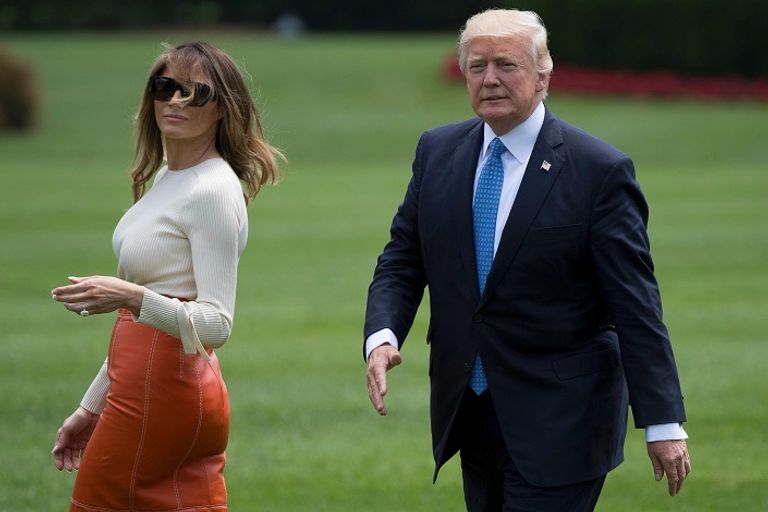 ترامب يغادر إلى الرياض