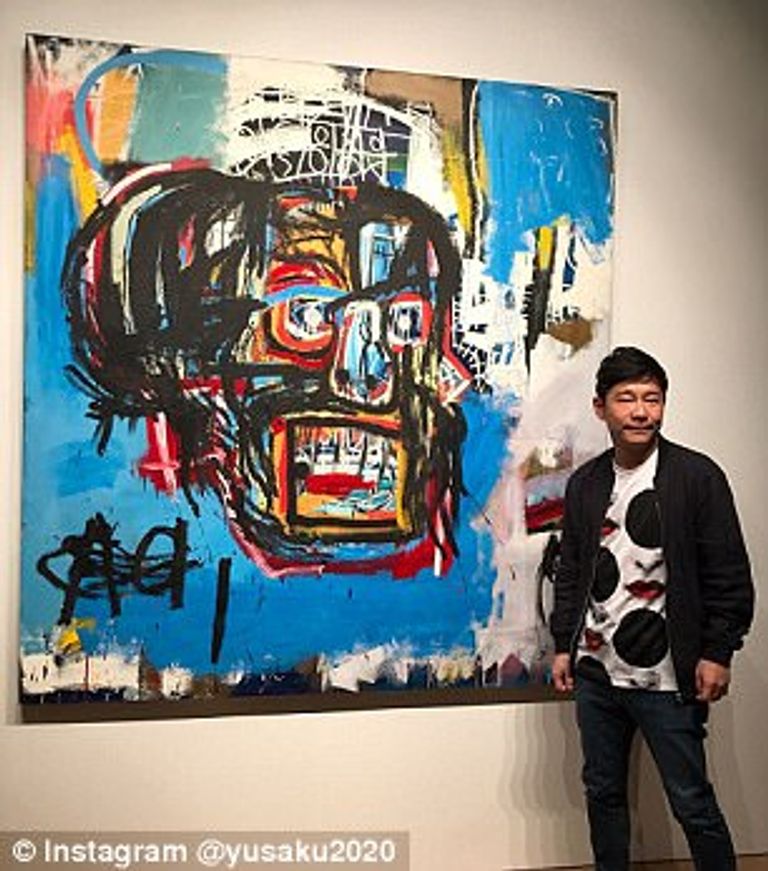 لوحة الفنان الأمريكي الراحل جان ميشال باسكيات