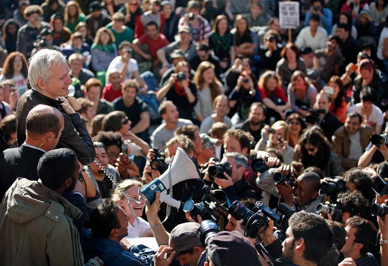 جوليان أسانج مؤسس ويكيليكس