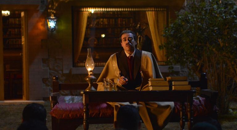 الفنان محمد فهيم مجسدا سيد قطب