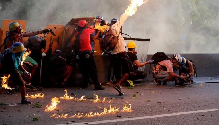 تواصل احتجاجات المعارضة الفنزويلية- رويترز