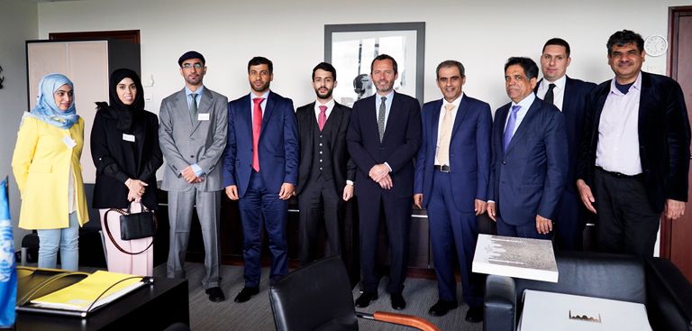 صورة جماعية لوفد الإمارات في اليونسكو