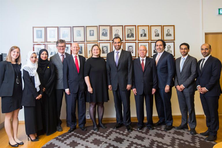 الوفد الإماراتي في النرويج 