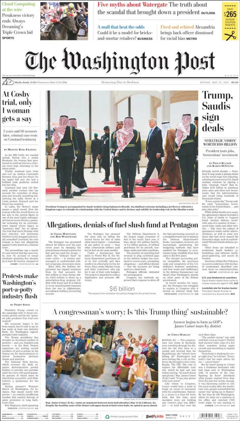 زعماء القمة الإسلامية-الأمريكية في الرياض