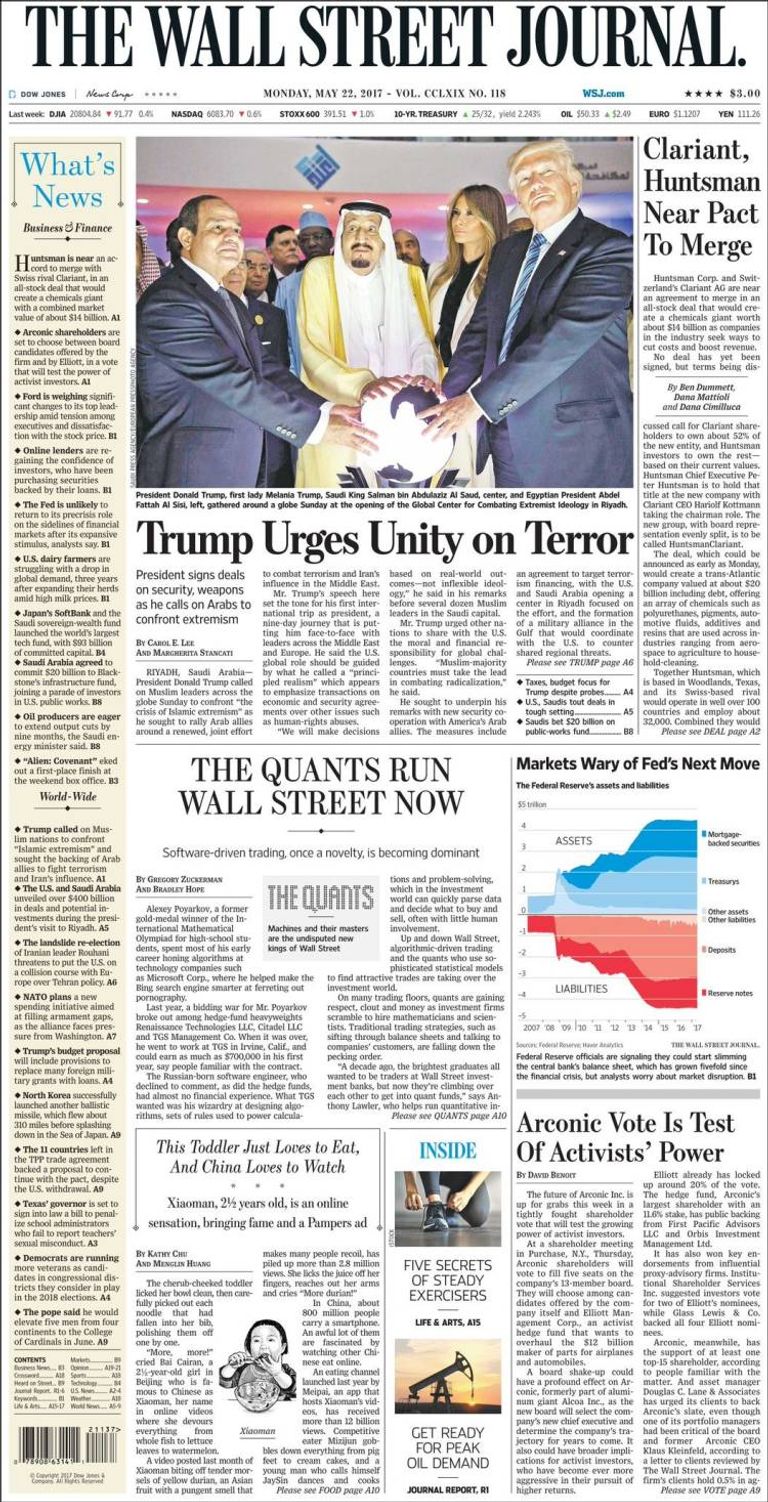 زعماء القمة الإسلامية-الأمريكية في الرياض