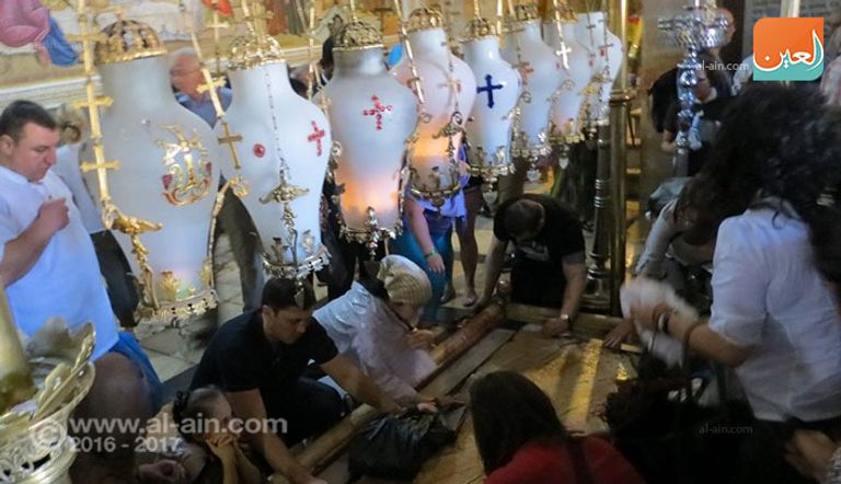 ترامب في كنيسة القيامة