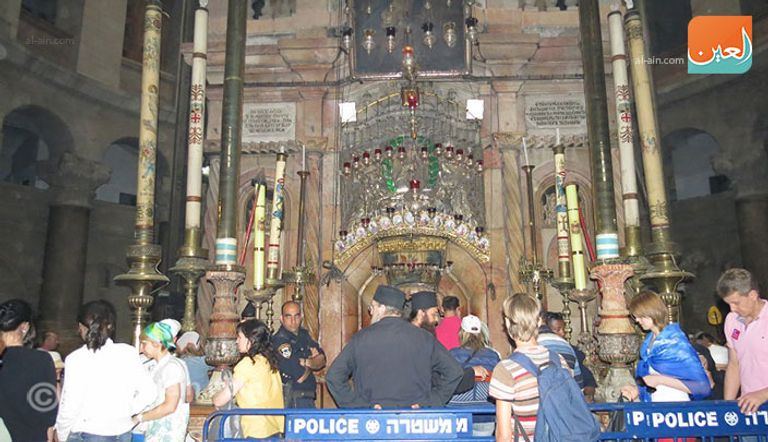 ترامب في كنيسة القيامة