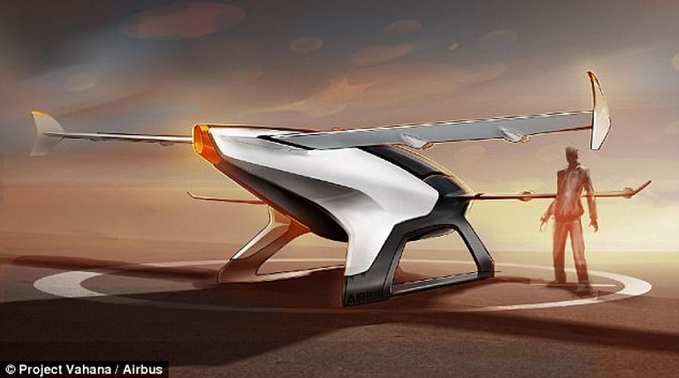 التاكسي الطائر سيحل مشكلة المرور