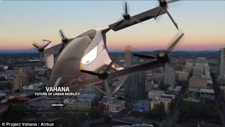 التاكسي الطائر سيحل مشكلة المرور